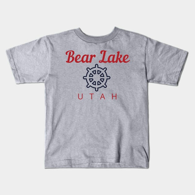 Bear Lake Utah Kids T-Shirt by MalibuSun